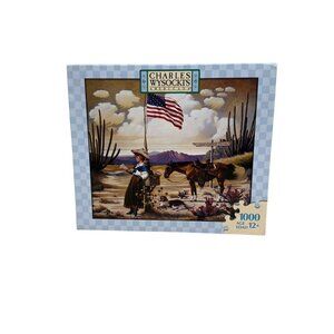 Hasbro 2007 Charles Wysockis Americana Love Letter Laramie 1000 Piece Puzzle NEW